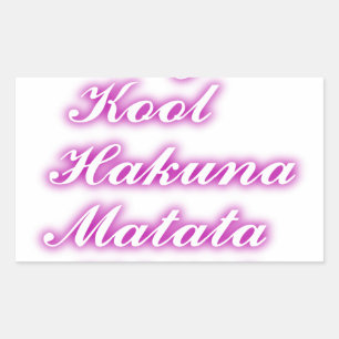 Pegatina Rectangular Reproducir Guay Hakuna Matata .png