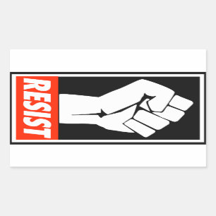 Pegatina Rectangular resista