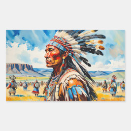 PEGATINA RECTANGULAR REUNIÓN EN LAS LLAMADAS