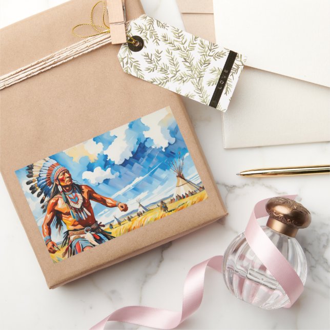 PEGATINA RECTANGULAR REUNIÓN EN LOS LÍNEAS 2 (Regalar)