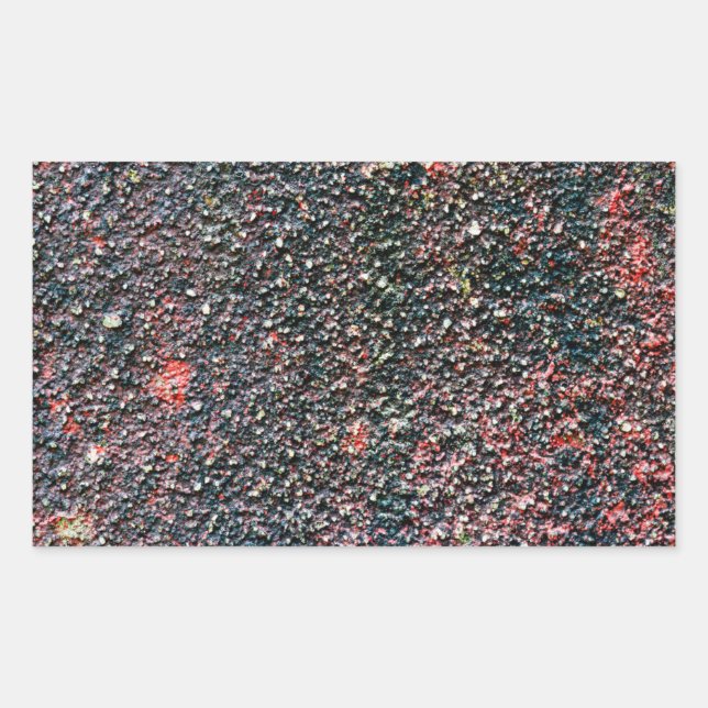 Pegatina Rectangular revuelo de craneana (Anverso)