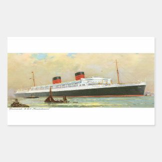 Pegatina Rectangular RMS Mauretainia
