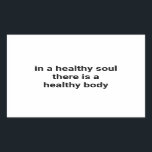 Pegatina Rectangular Ropa de palillos apesta 3 soul 1<br><div class="desc">Los pegatinas son un medio eficaz para transmitir mensajes. Difundir buenos pensamientos sobre el papel y la influencia de la salud mental en la salud general,  que en un alma sana hay un cuerpo sano. Por favor,  compre este pegatina,  o también puede perfeccionar las palabras.</div>