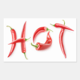 Pegatina Rectangular Rosa fuerte!