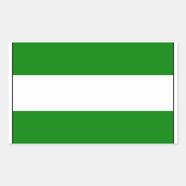 Pegatina Rectangular Rotterdam Países Bajos (Anverso)