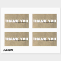 Rustic Kraft Gracias por tu pedido