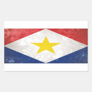 Pegatina Rectangular Saba