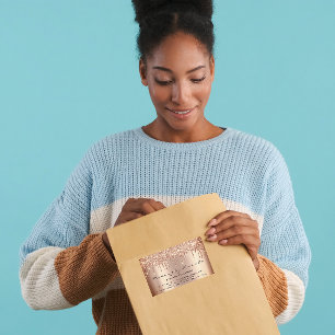 Pegatina Rectangular Salón de belleza del maquillaje de la extensión 