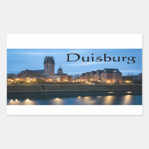 Pegatina Rectangular Salvatorkirche Duisburg