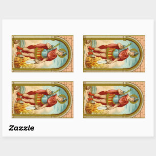 Pegatina Rectangular San Floriano de Lorch (BK 032)