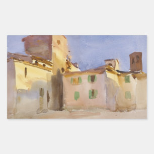 Pegatina Rectangular Sargent John Singer - Borgo San Lorenzo