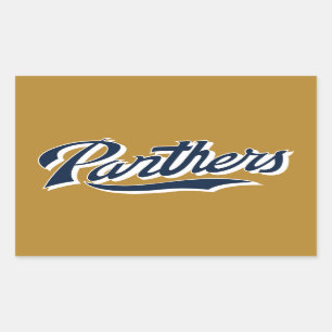 Pegatina Rectangular Script FIU Panthers