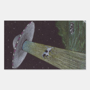 Pegatina Rectangular Secuestro de extranjeros