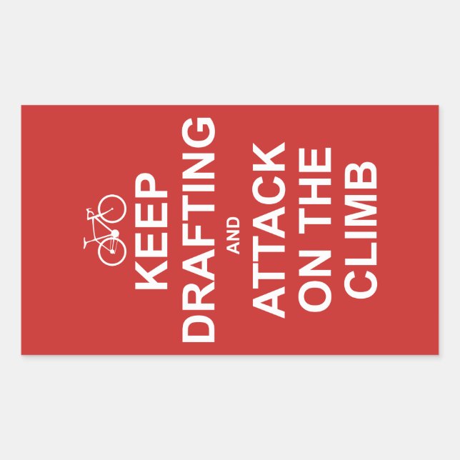 Pegatina Rectangular Seguir Redactando Y Atacando A La Escala (Anverso)