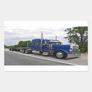Pegatina Rectangular Shirk Peterbilt 379 pegatinas