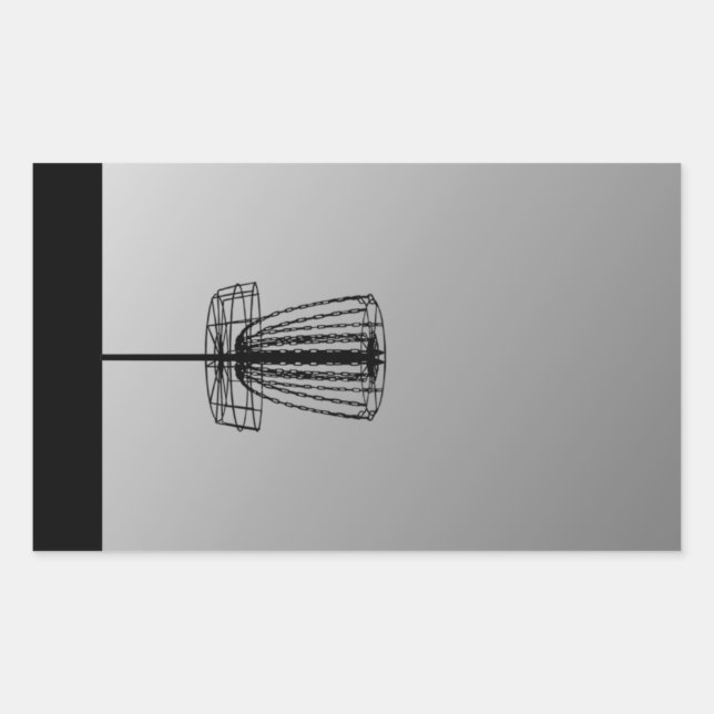 Pegatina Rectangular Sin cadena, sin ganancia (Anverso)