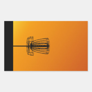 Pegatina Rectangular Sin cadena, sin ganancia