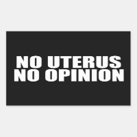 Sin Uterus Sin Opinión Pro Elección Cita Negro