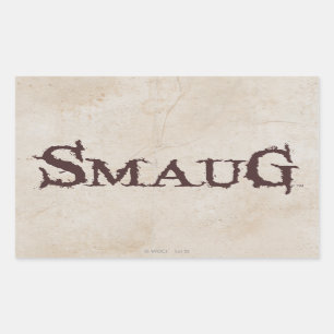 Pegatina Rectangular SMAUG™ Name