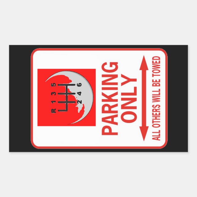 PEGATINA RECTANGULAR SÓLO MANUAL (Anverso)