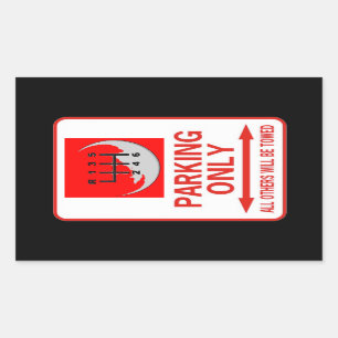 PEGATINA RECTANGULAR SÓLO MANUAL