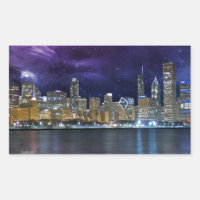 Spacey Chicago Skyline