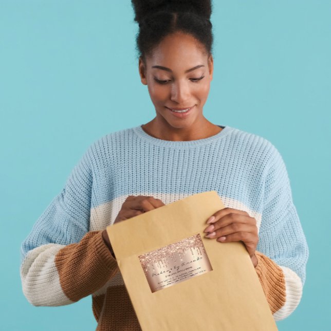 Pegatina Rectangular Spark Extension Makeup Salón De Belleza Microbland (Spark Extension Makeup Beauty Salon Microblading Rectangular Sticker)