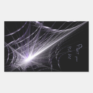 Pegatina Rectangular Spider Web