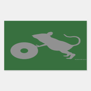 Pegatina Rectangular Sr. Jingles de Green Mile