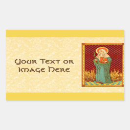 Pegatina Rectangular St. Apollonia (VVP 001)