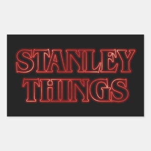 Pegatina Rectangular Stanley Things