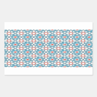 Pegatina Rectangular Sticker Moroccan Zelij*Ceramic