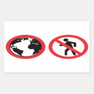 Pegatina Rectangular STPKY Iglesia de la Eutanasia