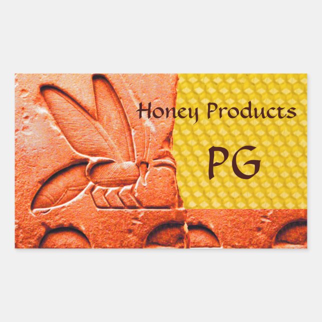 PEGATINA RECTANGULAR SUMINISTROS ANTIGÜEDADES EGIPCIAS DE AZOTE DE AZOT (Anverso)