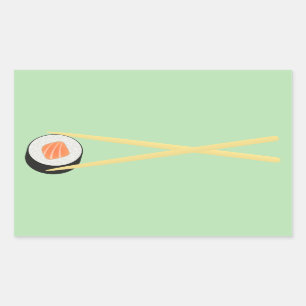 Pegatina Rectangular Sushi perfecto I