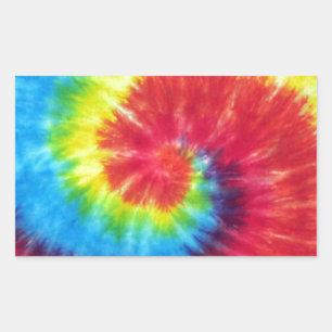 Pegatina Rectangular Swirl Grande
