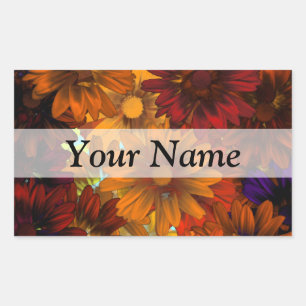 Pegatina Rectangular t