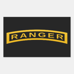 Pegatina Rectangular Tab de Ranger