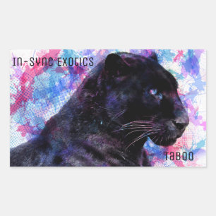 Pegatina Rectangular Tabú