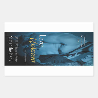 Pegatina Rectangular Tapa de Lover por Samanthe Beck