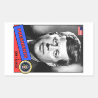 Tarjeta de béisbol John F. Kennedy
