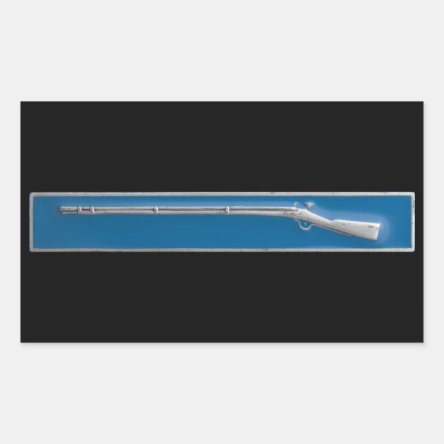 Pegatina Rectangular Tarjeta de Infantería Experta (Anverso)