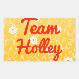 Pegatina Rectangular Team Holley