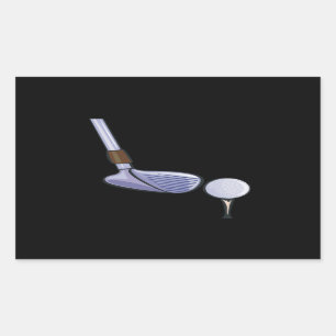 Pegatina Rectangular Tee Up