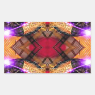 Pegatina Rectangular Tercer ojo