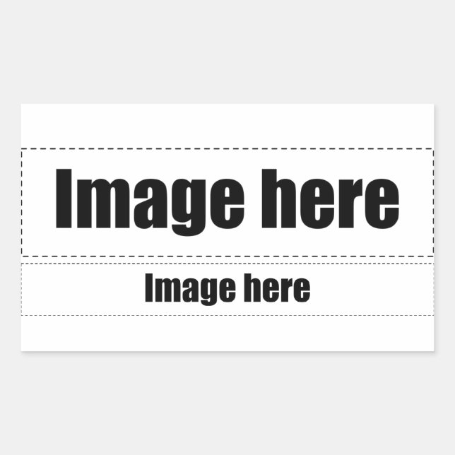 Pegatina Rectangular Texto original (Anverso)