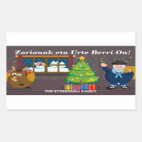 Texto personalizado, Olentzero Navidad / escena de