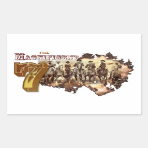 Pegatina Rectangular The Magnificent Gang (I)