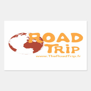 Pegatina Rectangular The Road Trip Sticker