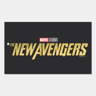 Pegatina Rectangular Thunderbolts* | *Logo de Los Nuevos Vengadores